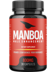 Bottle of Manboa Male Enhancement Pills